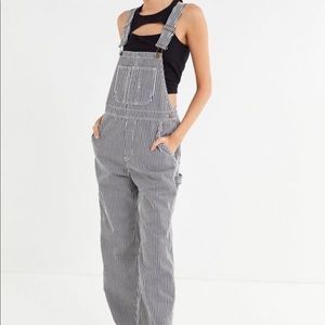Striped Overalls